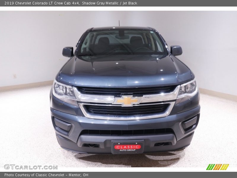 Shadow Gray Metallic / Jet Black 2019 Chevrolet Colorado LT Crew Cab 4x4