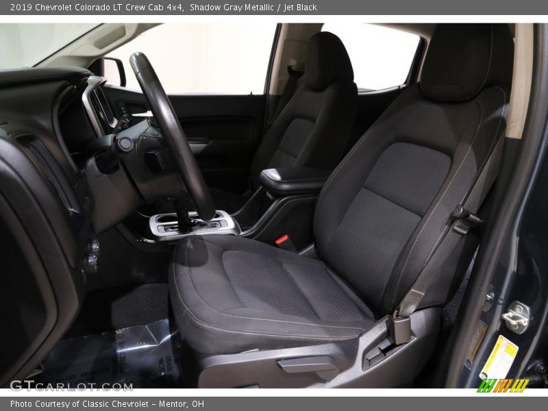 Shadow Gray Metallic / Jet Black 2019 Chevrolet Colorado LT Crew Cab 4x4