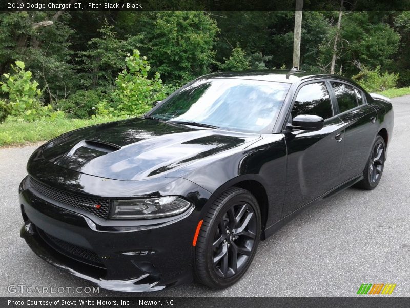 Pitch Black / Black 2019 Dodge Charger GT