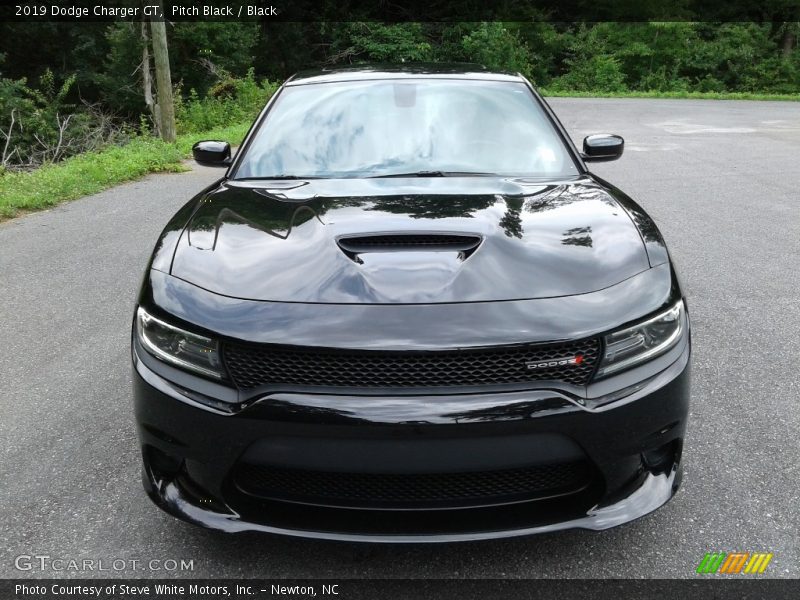 Pitch Black / Black 2019 Dodge Charger GT
