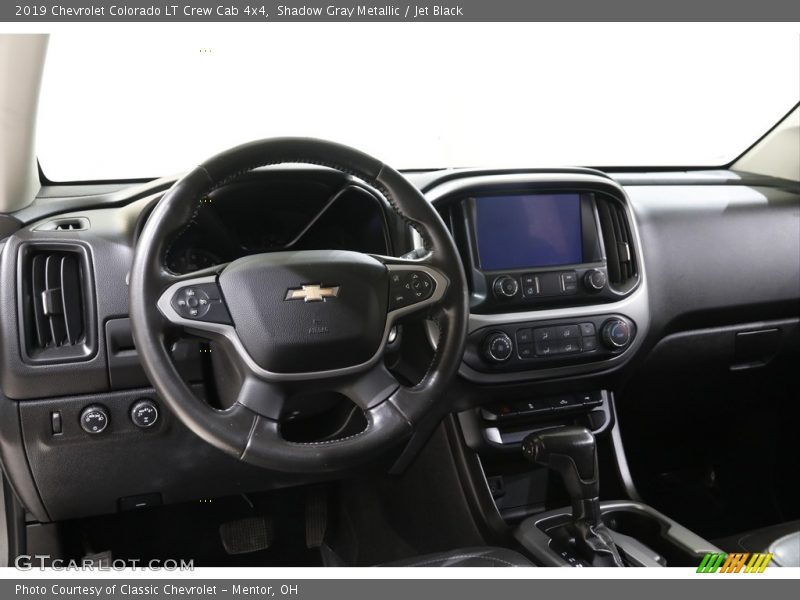 Shadow Gray Metallic / Jet Black 2019 Chevrolet Colorado LT Crew Cab 4x4