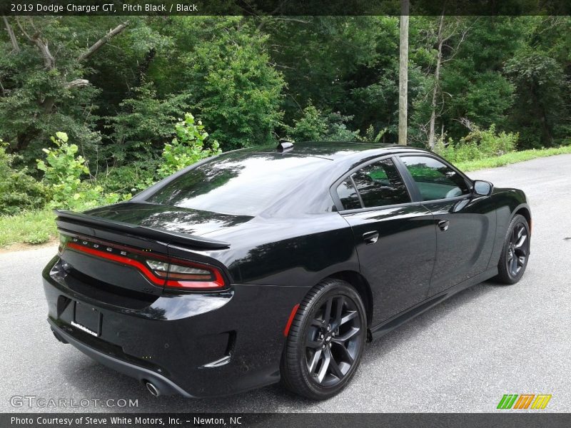 Pitch Black / Black 2019 Dodge Charger GT