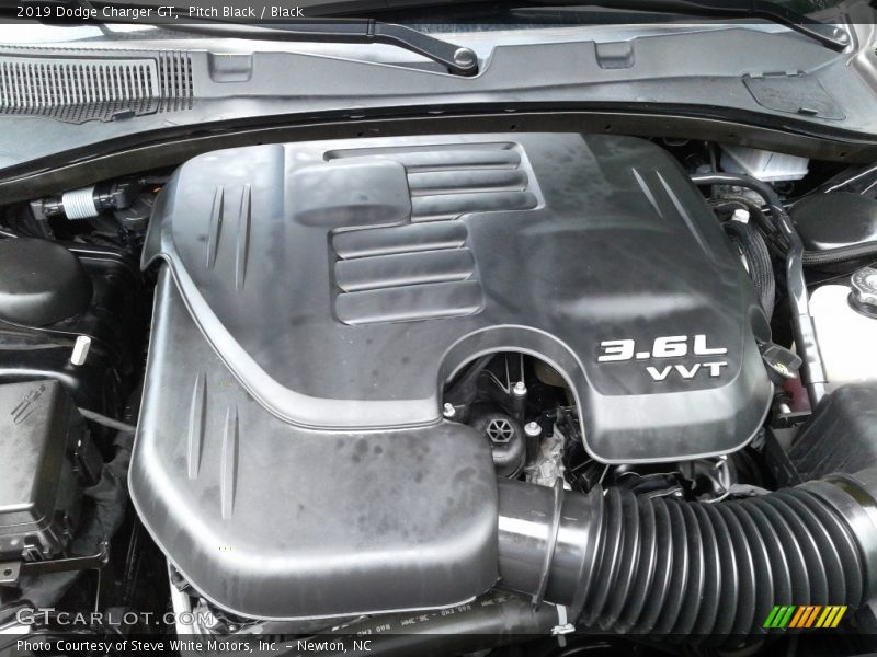 Pitch Black / Black 2019 Dodge Charger GT