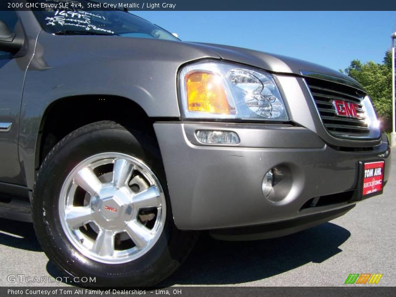Steel Grey Metallic / Light Gray 2006 GMC Envoy SLE 4x4