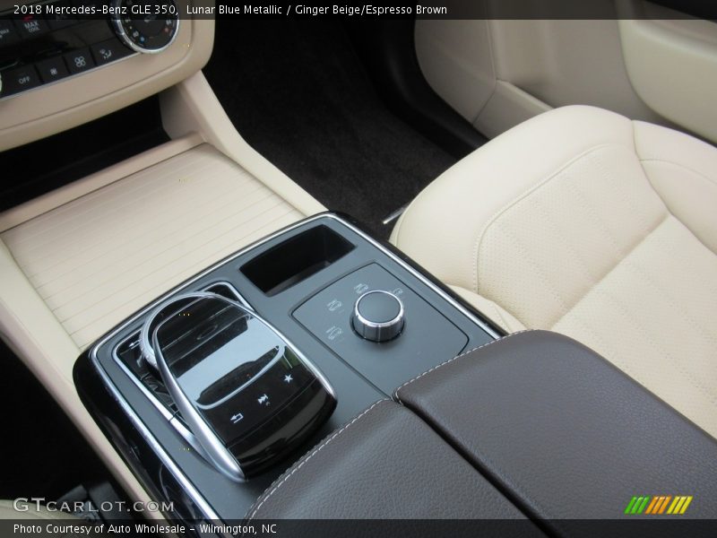 Lunar Blue Metallic / Ginger Beige/Espresso Brown 2018 Mercedes-Benz GLE 350