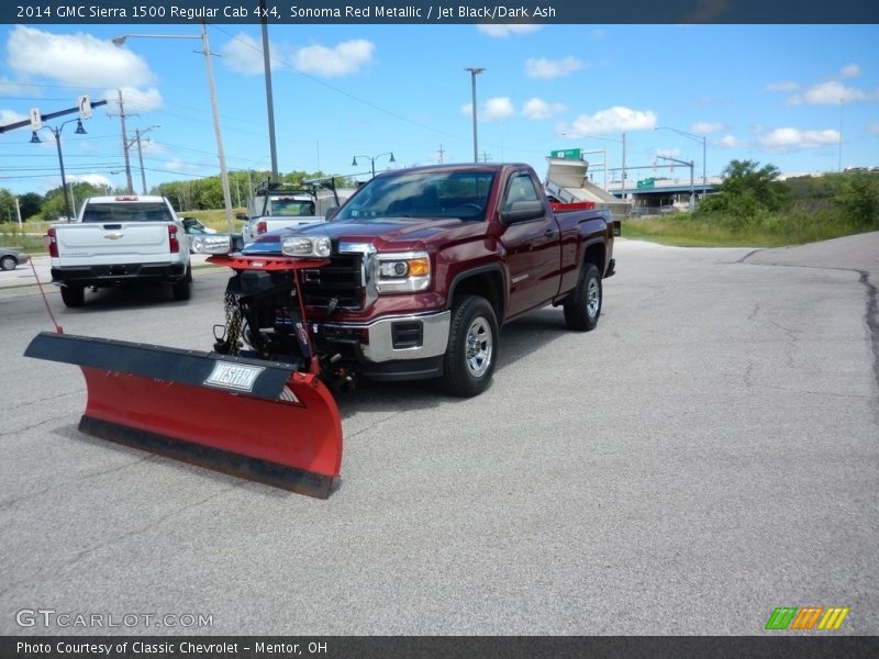 Sonoma Red Metallic / Jet Black/Dark Ash 2014 GMC Sierra 1500 Regular Cab 4x4