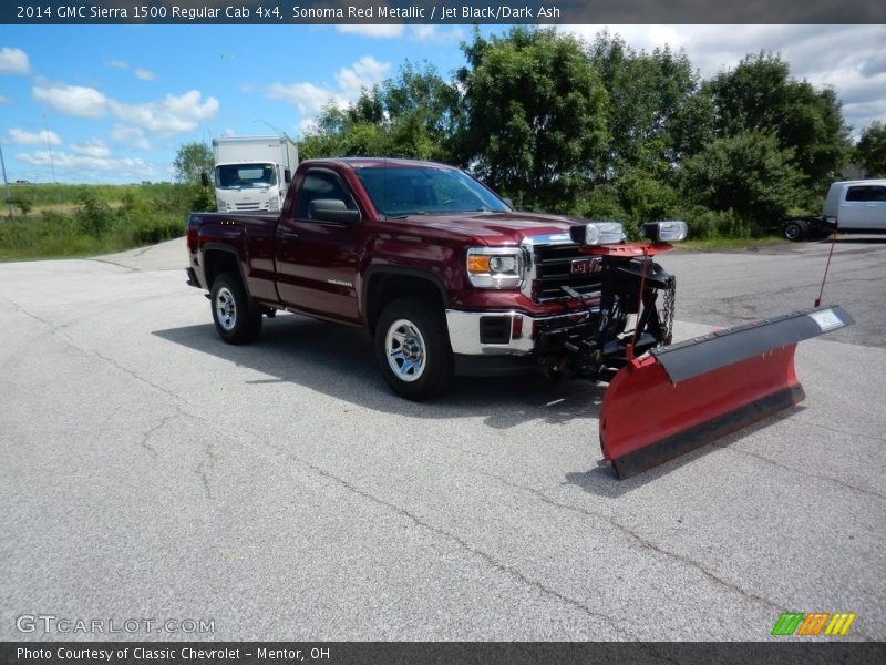 Sonoma Red Metallic / Jet Black/Dark Ash 2014 GMC Sierra 1500 Regular Cab 4x4