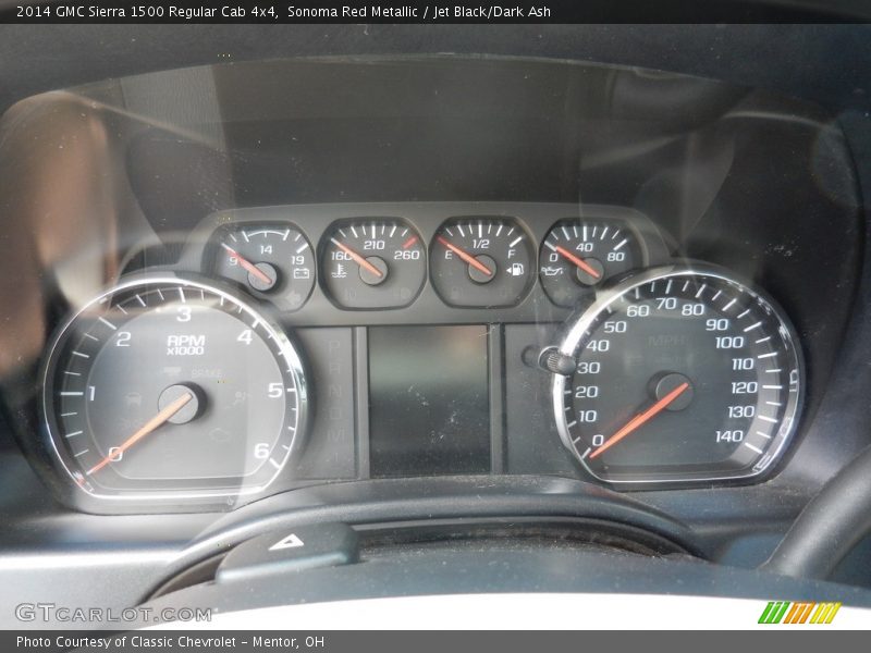 Sonoma Red Metallic / Jet Black/Dark Ash 2014 GMC Sierra 1500 Regular Cab 4x4