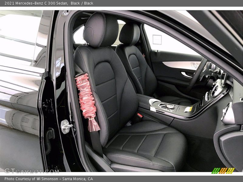 Black / Black 2021 Mercedes-Benz C 300 Sedan