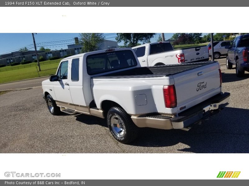 Oxford White / Grey 1994 Ford F150 XLT Extended Cab