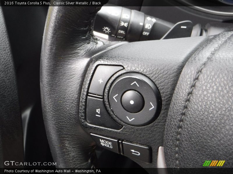Classic Silver Metallic / Black 2016 Toyota Corolla S Plus