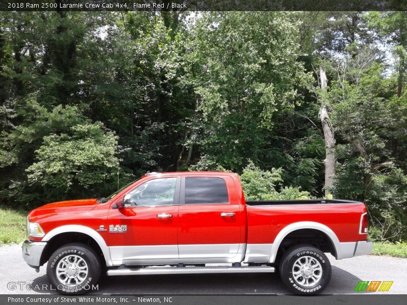 Flame Red / Black 2018 Ram 2500 Laramie Crew Cab 4x4