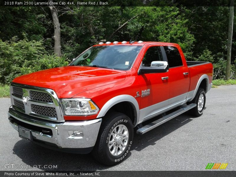Flame Red / Black 2018 Ram 2500 Laramie Crew Cab 4x4