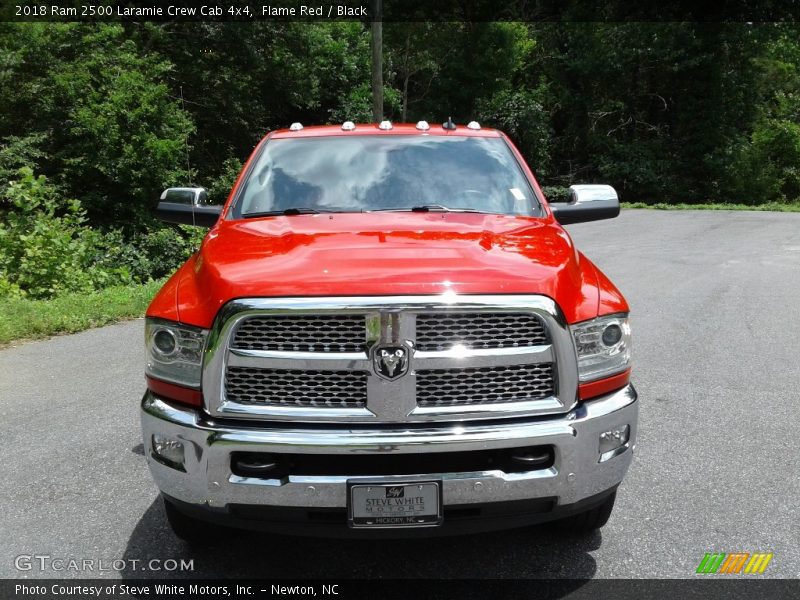 Flame Red / Black 2018 Ram 2500 Laramie Crew Cab 4x4