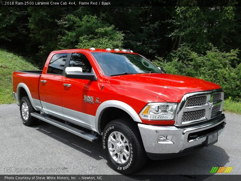 Flame Red / Black 2018 Ram 2500 Laramie Crew Cab 4x4