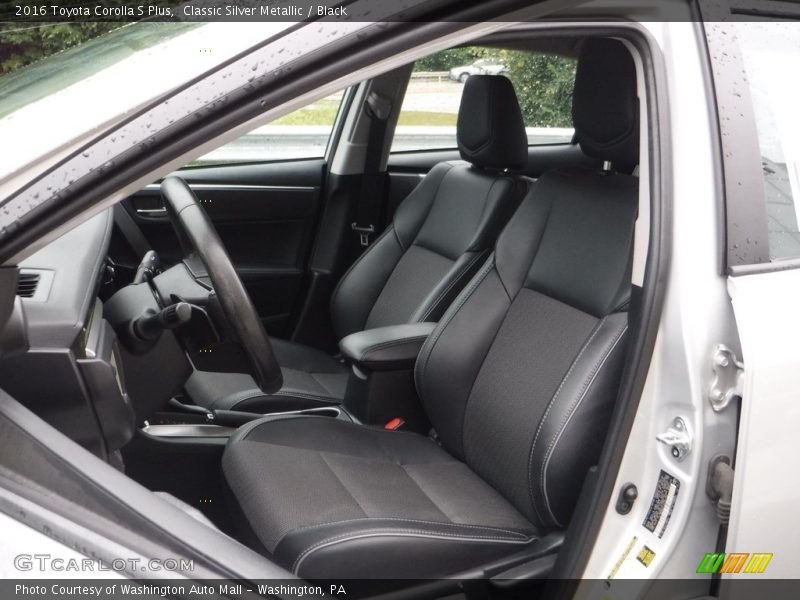 Classic Silver Metallic / Black 2016 Toyota Corolla S Plus