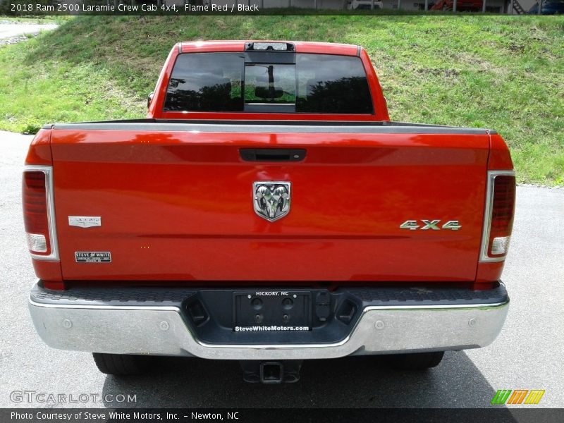 Flame Red / Black 2018 Ram 2500 Laramie Crew Cab 4x4