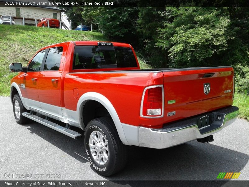 Flame Red / Black 2018 Ram 2500 Laramie Crew Cab 4x4