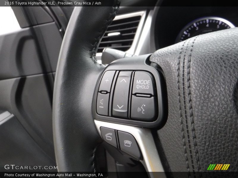 Predawn Gray Mica / Ash 2016 Toyota Highlander XLE