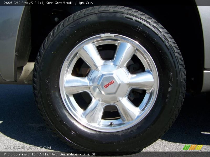 Steel Grey Metallic / Light Gray 2006 GMC Envoy SLE 4x4