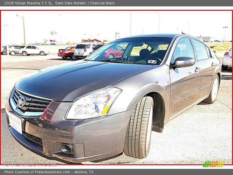 Dark Slate Metallic / Charcoal Black 2008 Nissan Maxima 3.5 SL