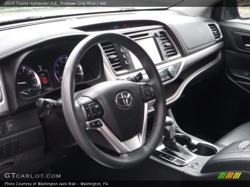 Predawn Gray Mica / Ash 2016 Toyota Highlander XLE