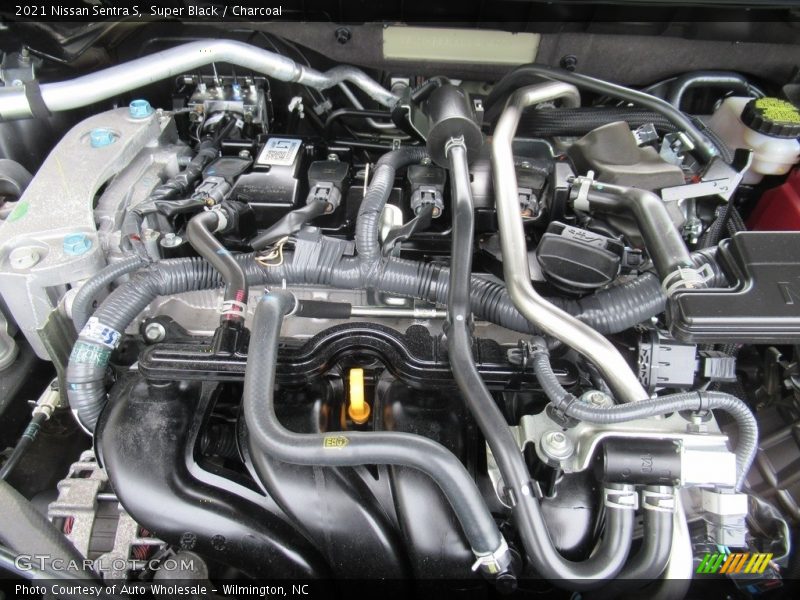 Super Black / Charcoal 2021 Nissan Sentra S