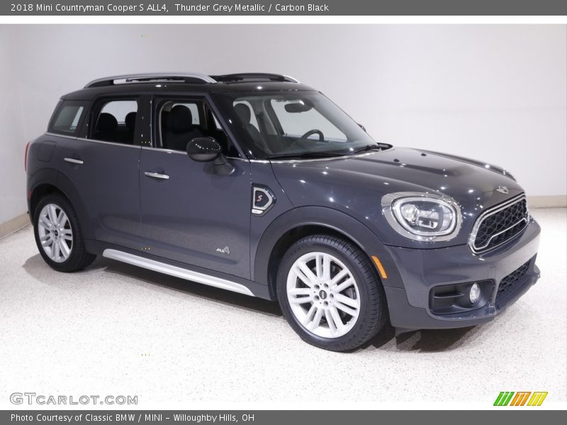 Thunder Grey Metallic / Carbon Black 2018 Mini Countryman Cooper S ALL4