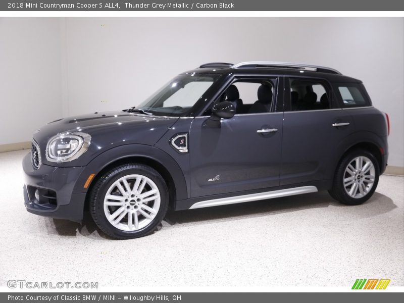 Thunder Grey Metallic / Carbon Black 2018 Mini Countryman Cooper S ALL4