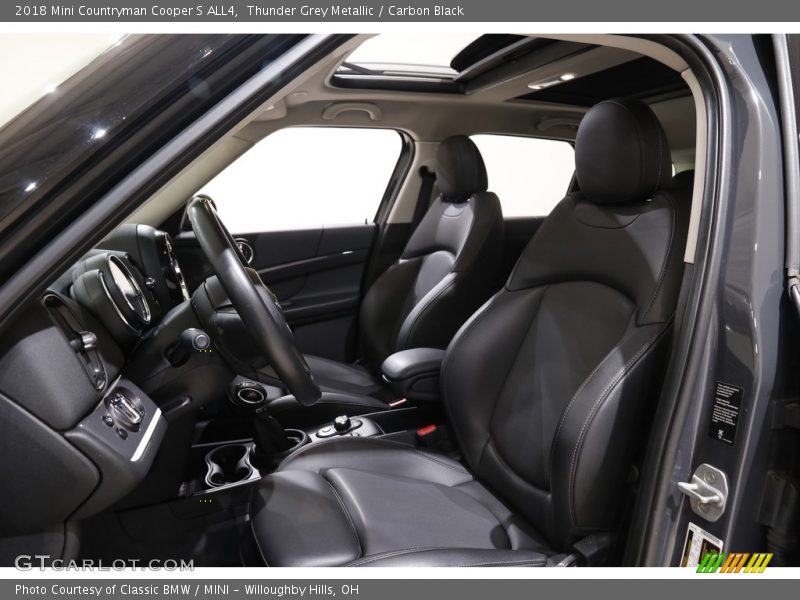 Thunder Grey Metallic / Carbon Black 2018 Mini Countryman Cooper S ALL4
