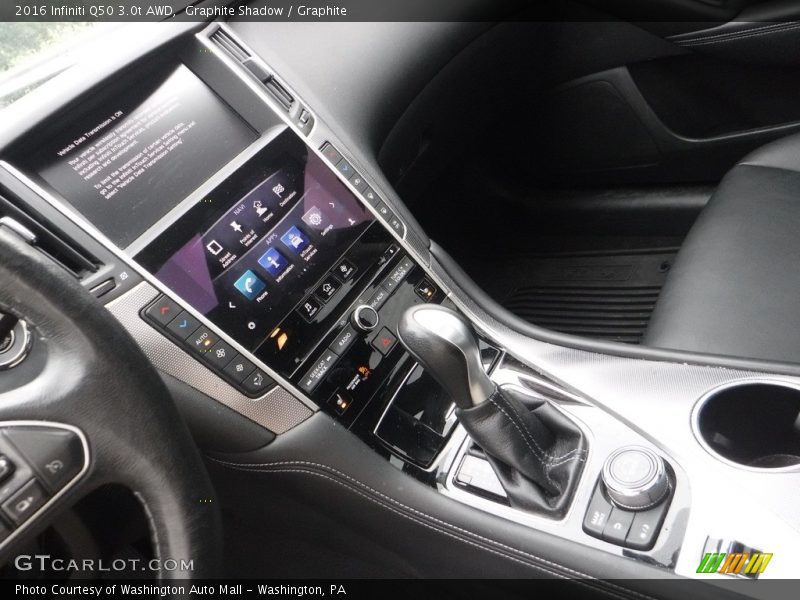  2016 Q50 3.0t AWD 7 Speed Automatic Shifter