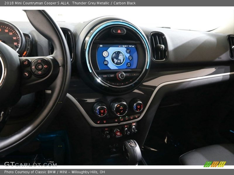 Thunder Grey Metallic / Carbon Black 2018 Mini Countryman Cooper S ALL4