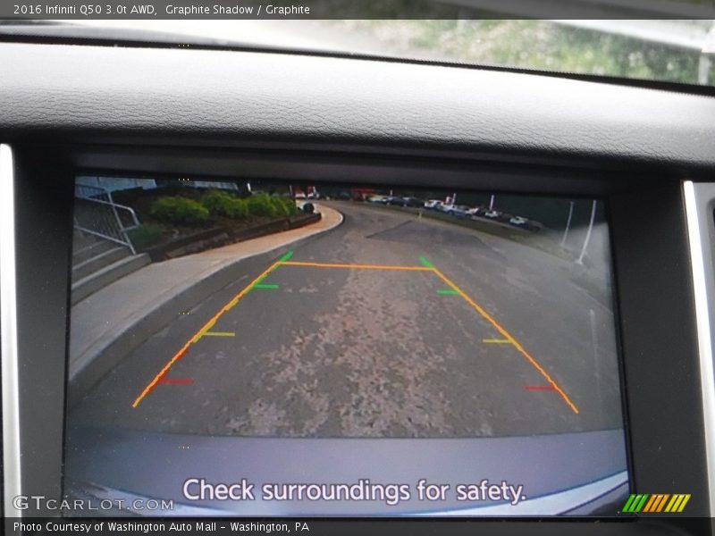 Graphite Shadow / Graphite 2016 Infiniti Q50 3.0t AWD