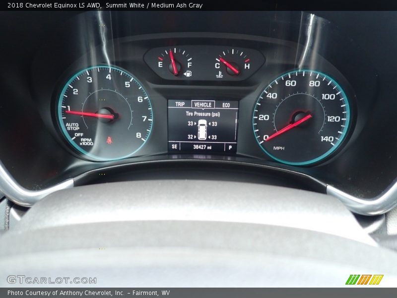 Summit White / Medium Ash Gray 2018 Chevrolet Equinox LS AWD