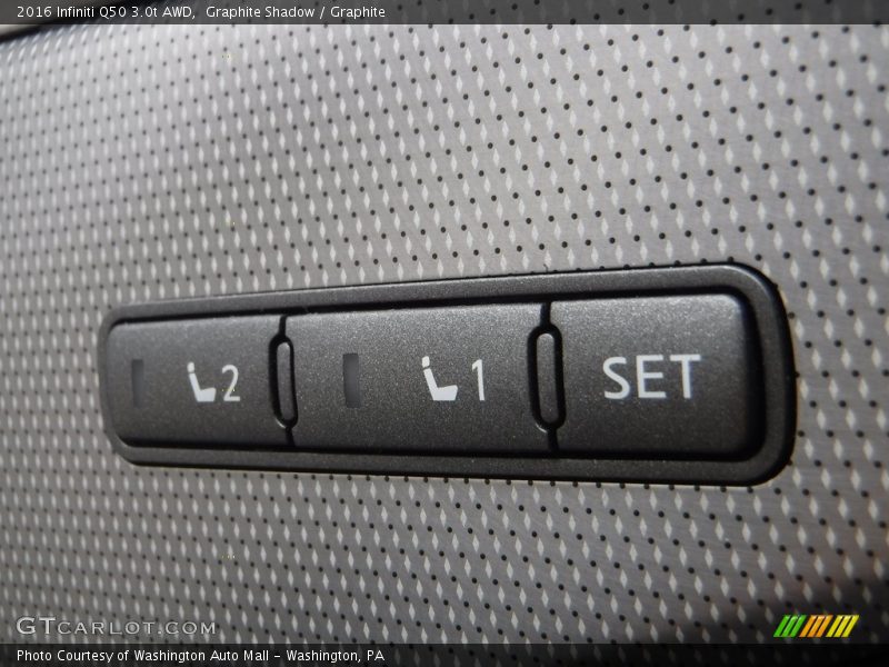 Graphite Shadow / Graphite 2016 Infiniti Q50 3.0t AWD