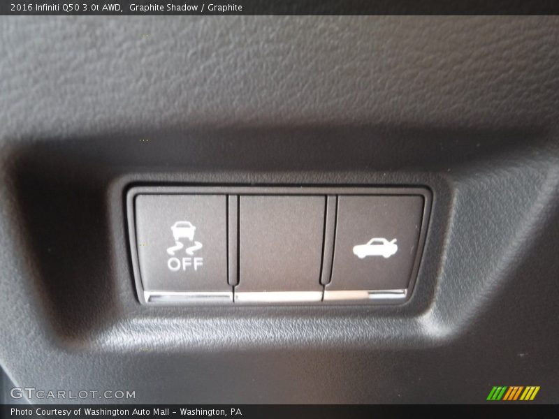 Graphite Shadow / Graphite 2016 Infiniti Q50 3.0t AWD
