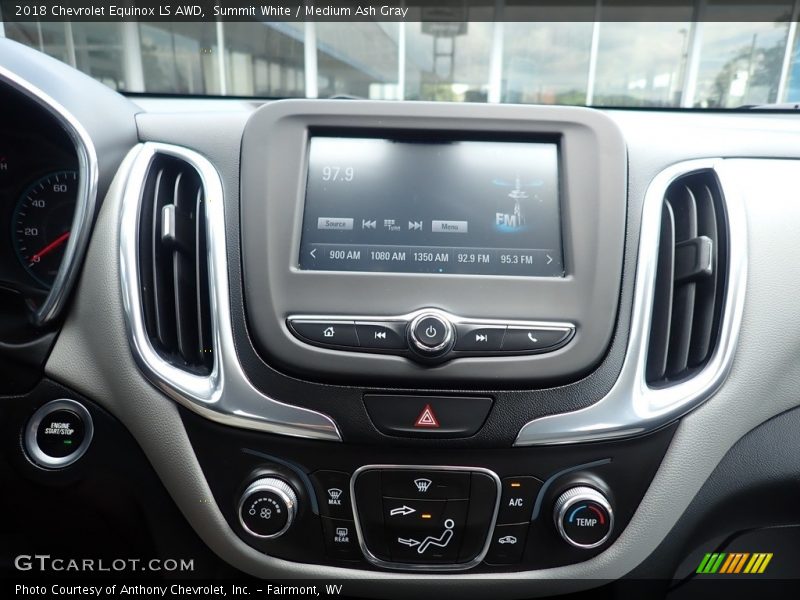 Summit White / Medium Ash Gray 2018 Chevrolet Equinox LS AWD