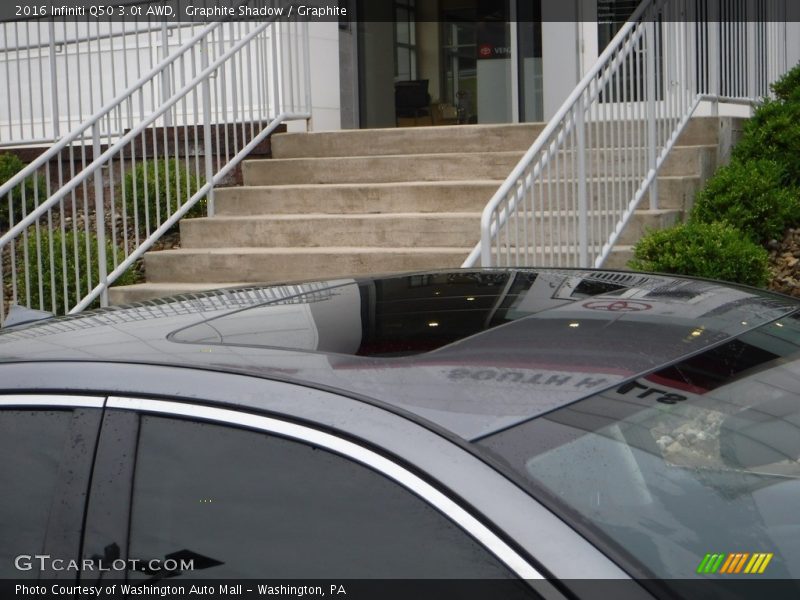 Graphite Shadow / Graphite 2016 Infiniti Q50 3.0t AWD