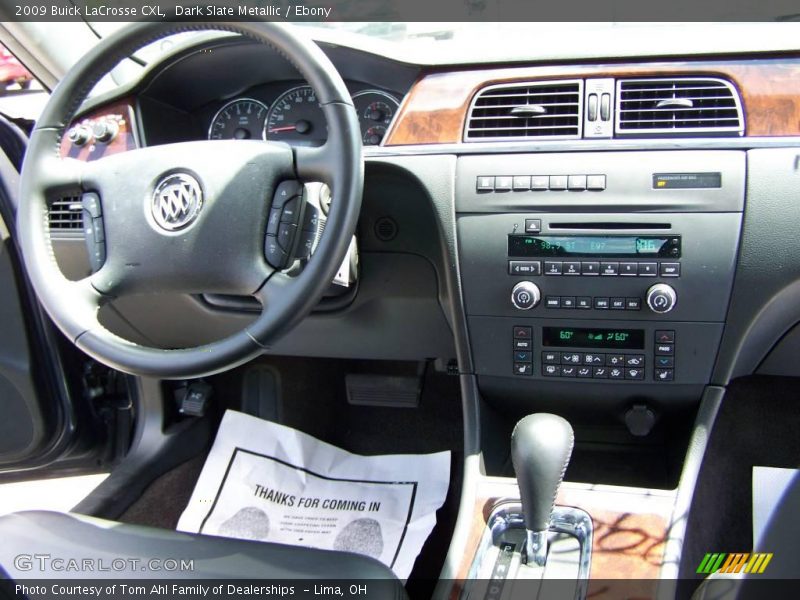 Dark Slate Metallic / Ebony 2009 Buick LaCrosse CXL