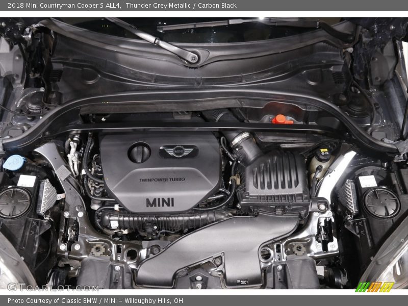 Thunder Grey Metallic / Carbon Black 2018 Mini Countryman Cooper S ALL4