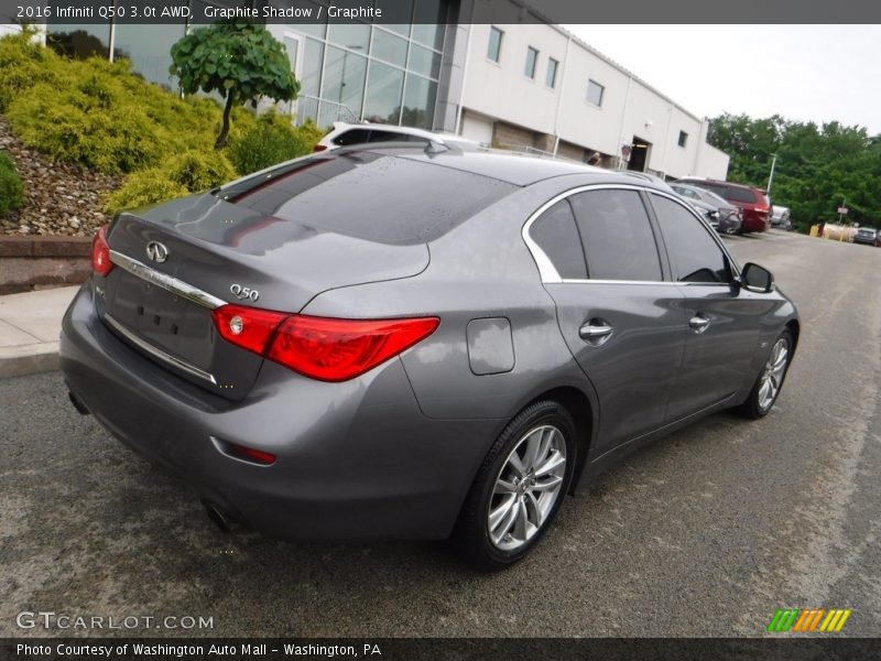 Graphite Shadow / Graphite 2016 Infiniti Q50 3.0t AWD