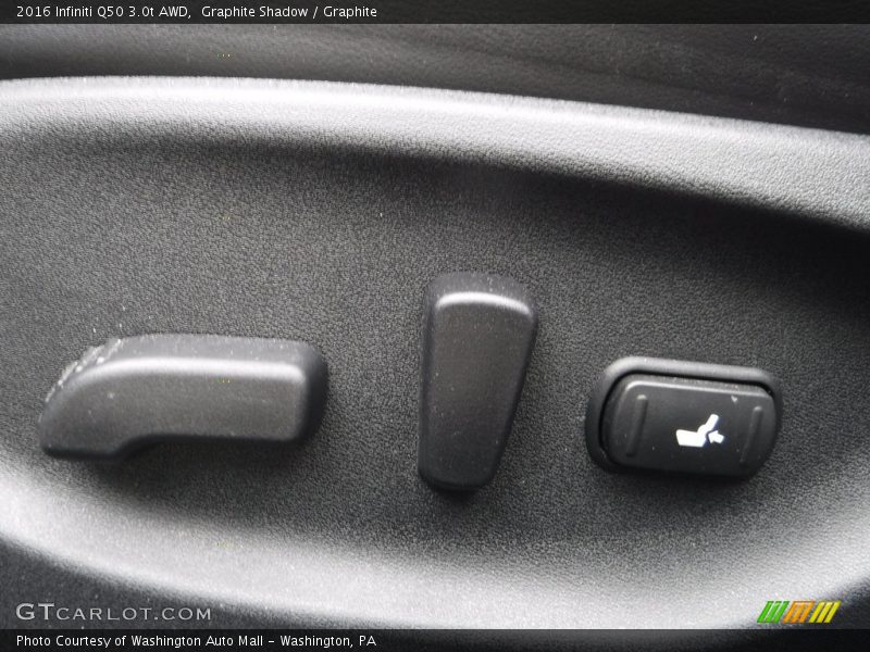 Graphite Shadow / Graphite 2016 Infiniti Q50 3.0t AWD