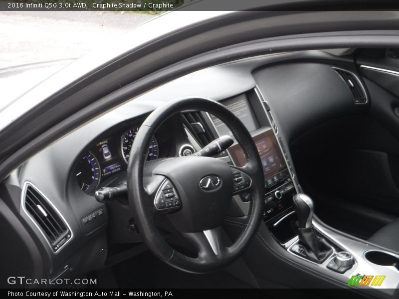 Graphite Shadow / Graphite 2016 Infiniti Q50 3.0t AWD