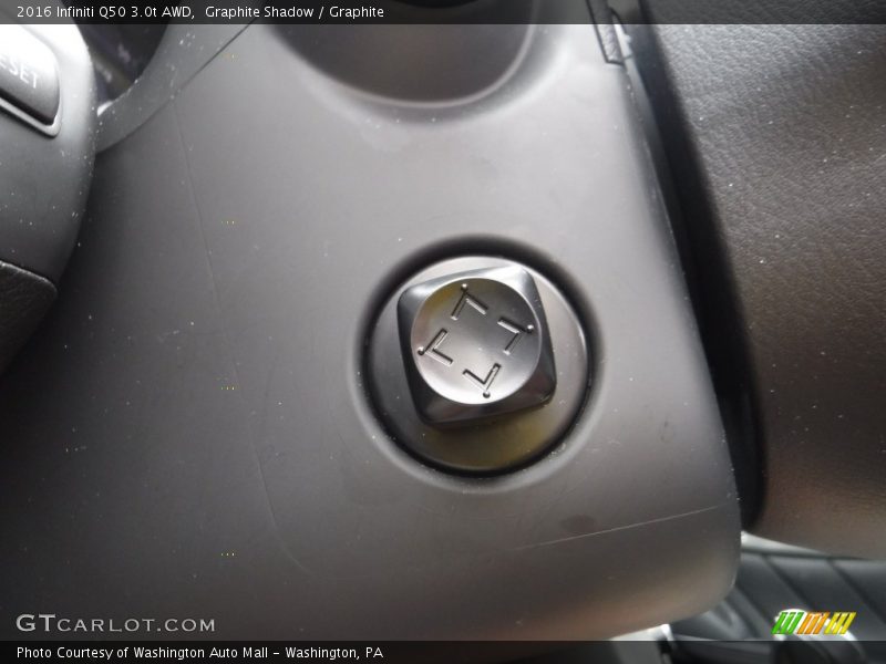 Graphite Shadow / Graphite 2016 Infiniti Q50 3.0t AWD