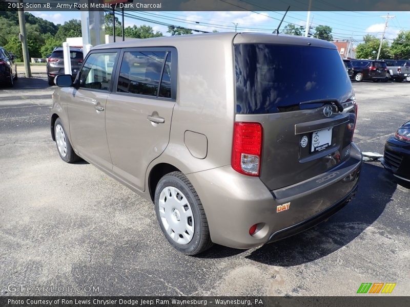 Army Rock Metallic / Dark Charcoal 2015 Scion xB