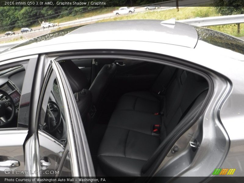 Graphite Shadow / Graphite 2016 Infiniti Q50 3.0t AWD