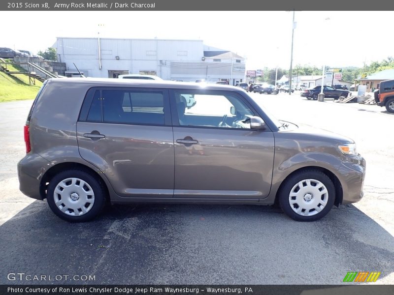 Army Rock Metallic / Dark Charcoal 2015 Scion xB