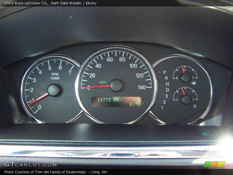 Dark Slate Metallic / Ebony 2009 Buick LaCrosse CXL
