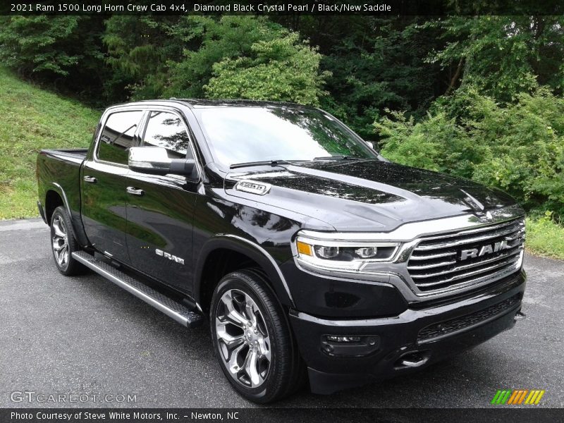 Front 3/4 View of 2021 1500 Long Horn Crew Cab 4x4