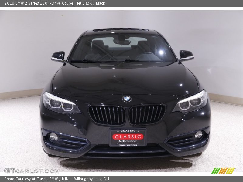 Jet Black / Black 2018 BMW 2 Series 230i xDrive Coupe